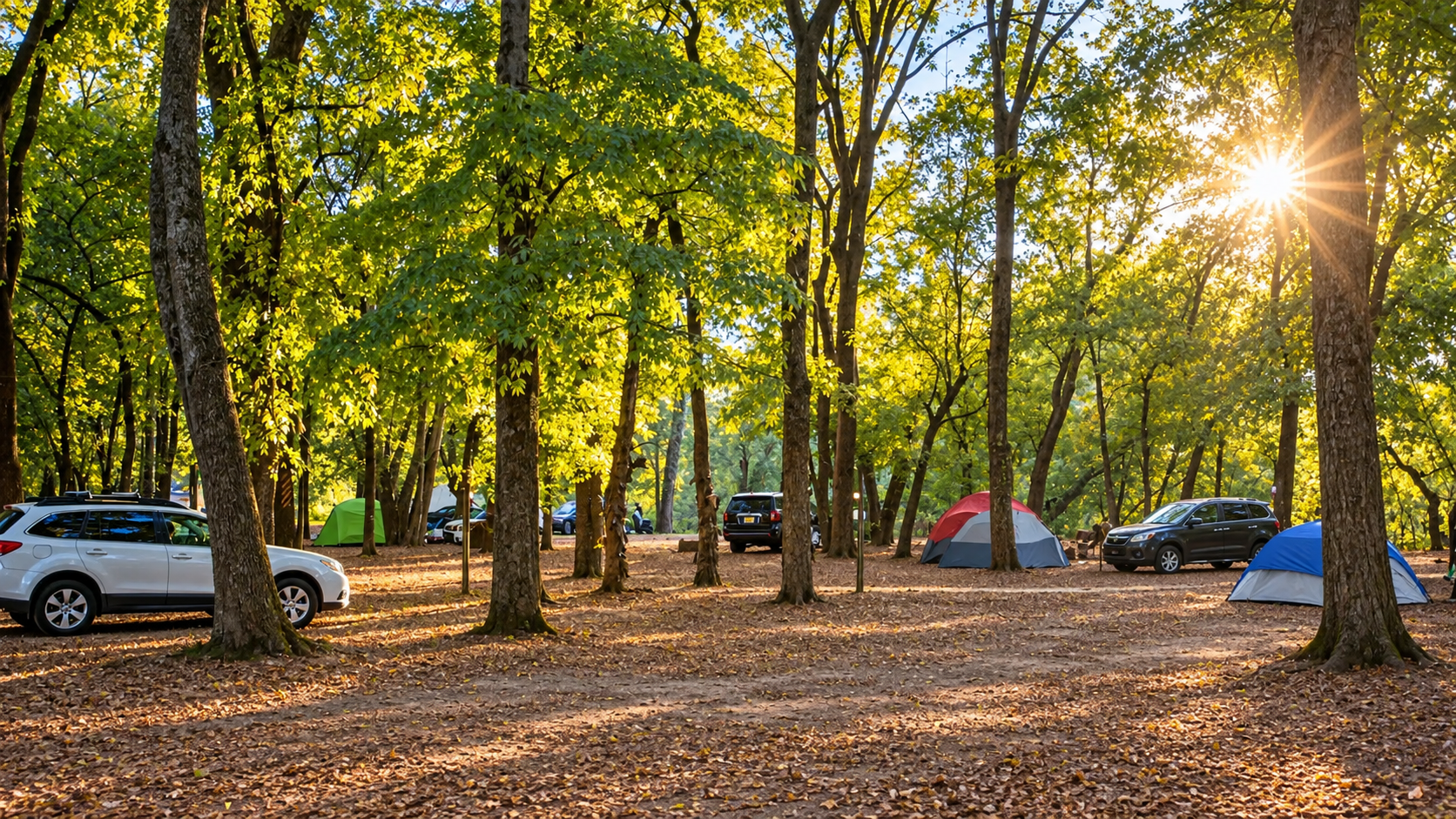 Primitive Tent Camping